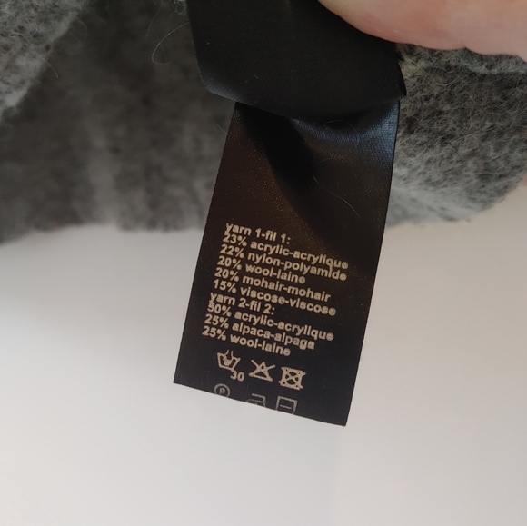 Crea Concept Cropped Short Sleeve Sweater Size IT 38 - Picture 7 of 8